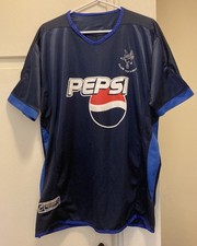 Camiseta de fútbol vintage Catracho Sport Club Motagua Honduras Pepsi talla grande