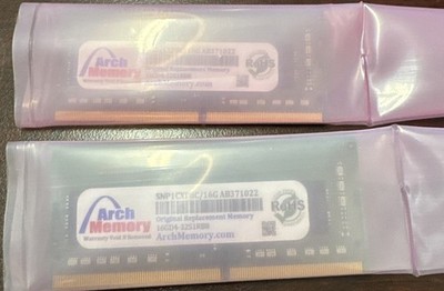 Arch Memory 32GB |2x16GB| DDR4-3200MHz SODIMM Laptop Memory Kit| New