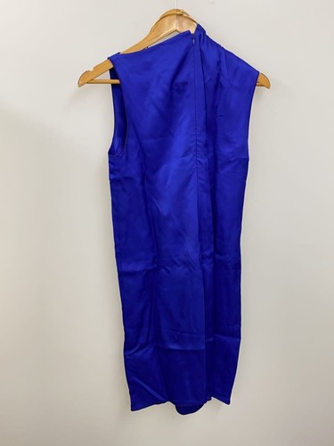 CELINE Other Sleeveless Dress 36 Blue Plain 26O68 Straight Used - Picture 2 of 5