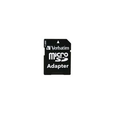 BRAND NEW Verbatim MicroSD MicroSDHC to SD SDHC Card Adapter w/ Lock - Black