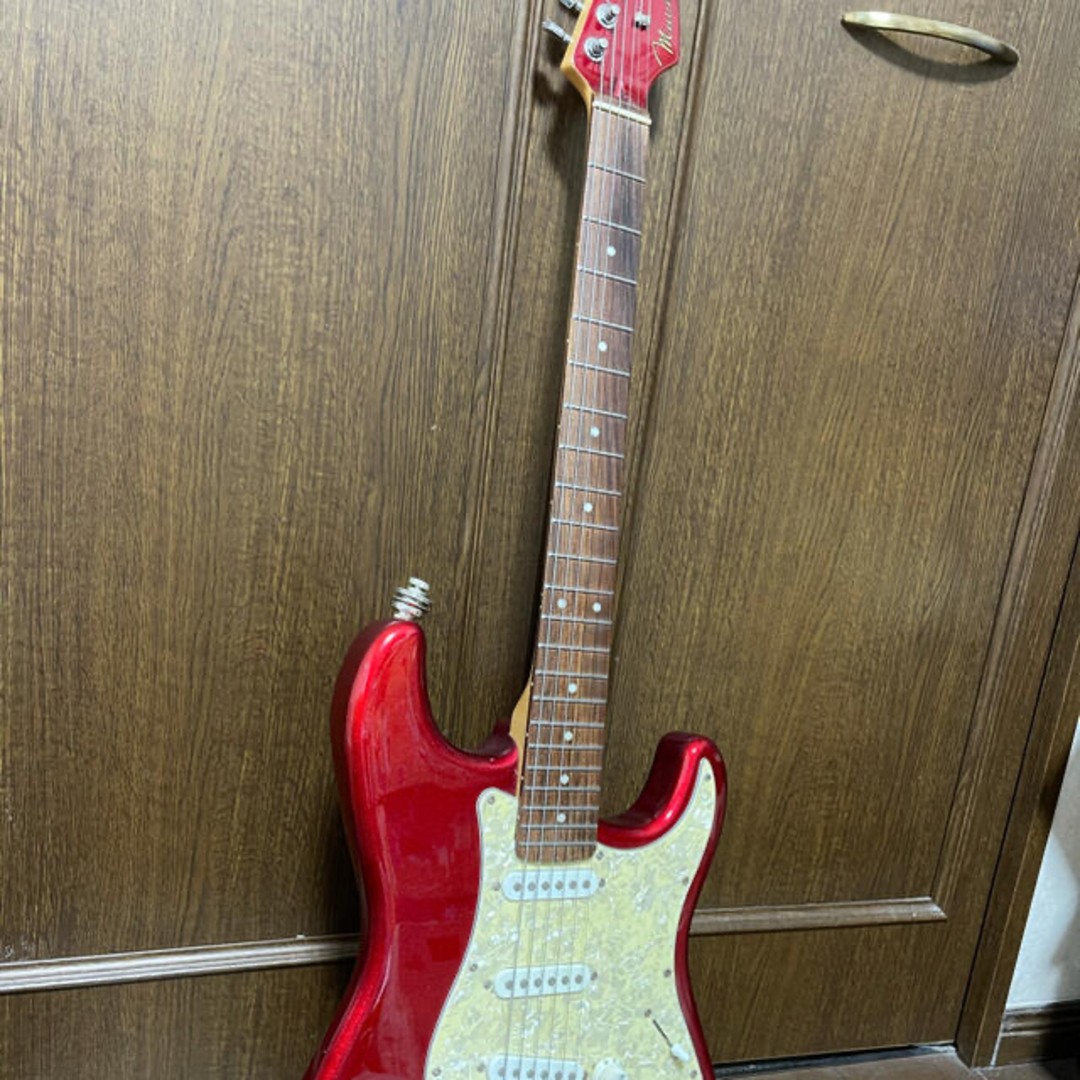 Mavis Stratocaterelectric Guitar Wine Red | eBay