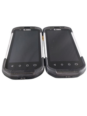 Lot Of 2 Zebra TC72 Mobile Barcode Scanner Touch Computer For Parts Read Descrip