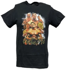 Batista Six Faces Mens Black T-shirt