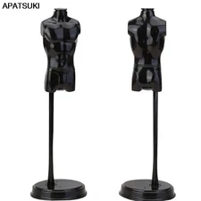 Display Holder Support For 12" Doll Stand Clothes Outfits Mannequin Model