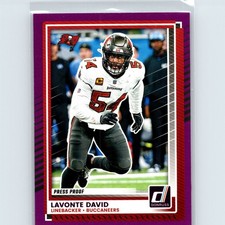 2025 Panini Donruss Football - Lavonte David #183 - Purple Tampa Bay Buccaneers