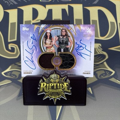 Chelsea Green & Piper Niven WWE Topps Universe 2025 Dual Tag Team Auto Relic /99
