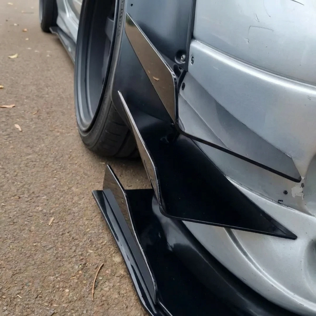 SDeelCase Carbon Texture Fender Flares Wide Body Kit – Black, Universal Fit With 3M Tape