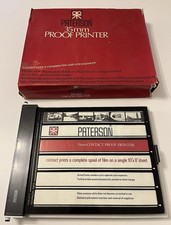 Paterson 35mm Proof Printer  - Boxed with Instructions - Darkroom - Nice!