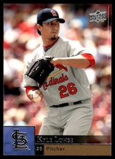 Kyle Lohse 2009 Upper Deck #342 Cardinals MLB READ FREE SHIPPING AutographDen
