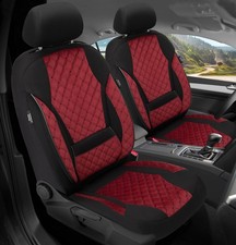 Schonbezüge Sitzbezüge für Hyundai Kona Bj ab 2017 in Weinrot/Schwarz TK602