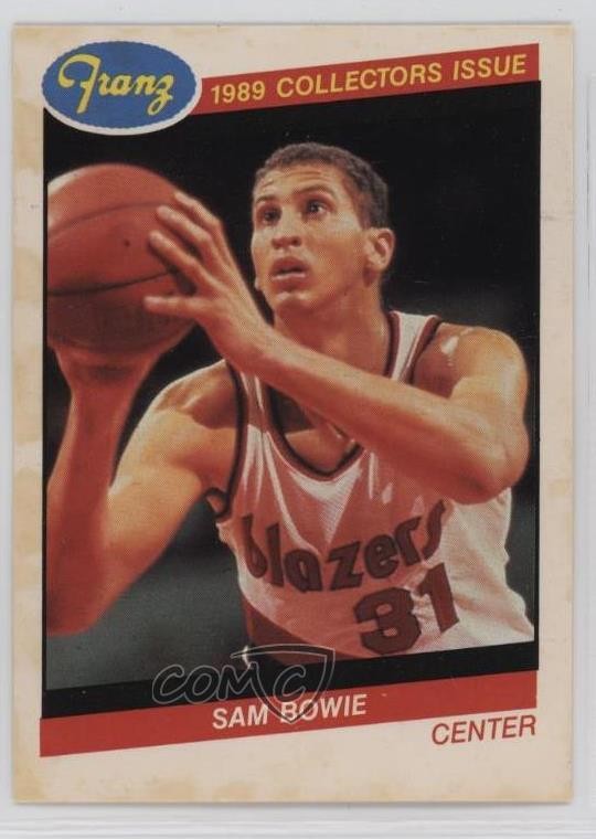 1988-89 Franz Portland Trail Blazers Sam Bowie #2 0h6r