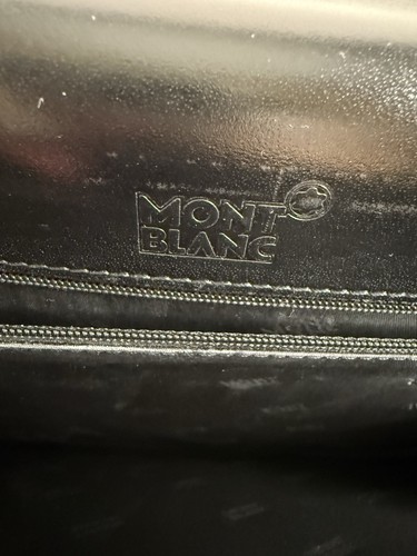 Borsa da lavoro Montblanc Meisterstuck doppio gassetto in pelle senza tracolla - Foto 15 di 23