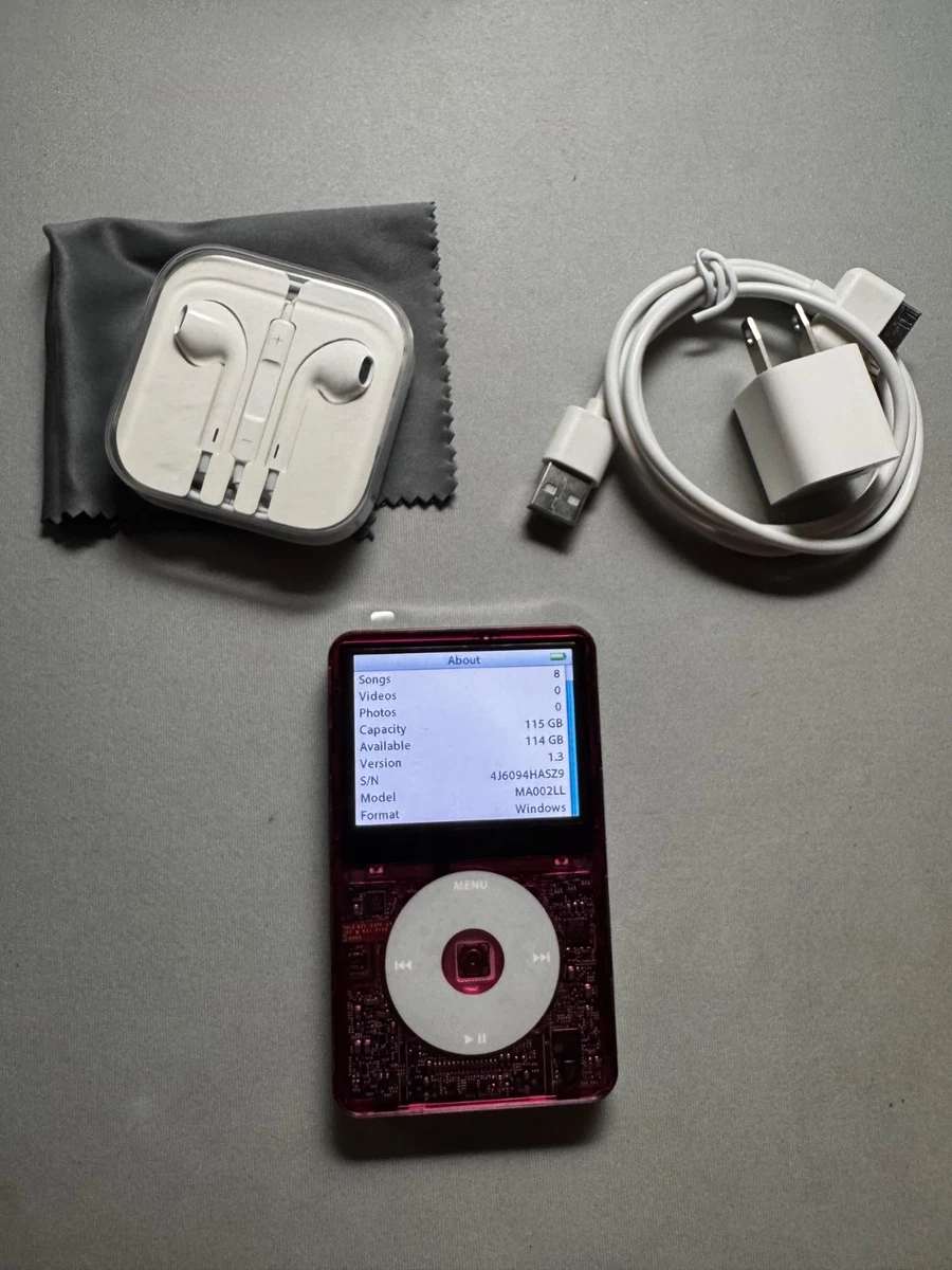 25+ Pink iPod Classic 5th Generation MP3 Players for sale