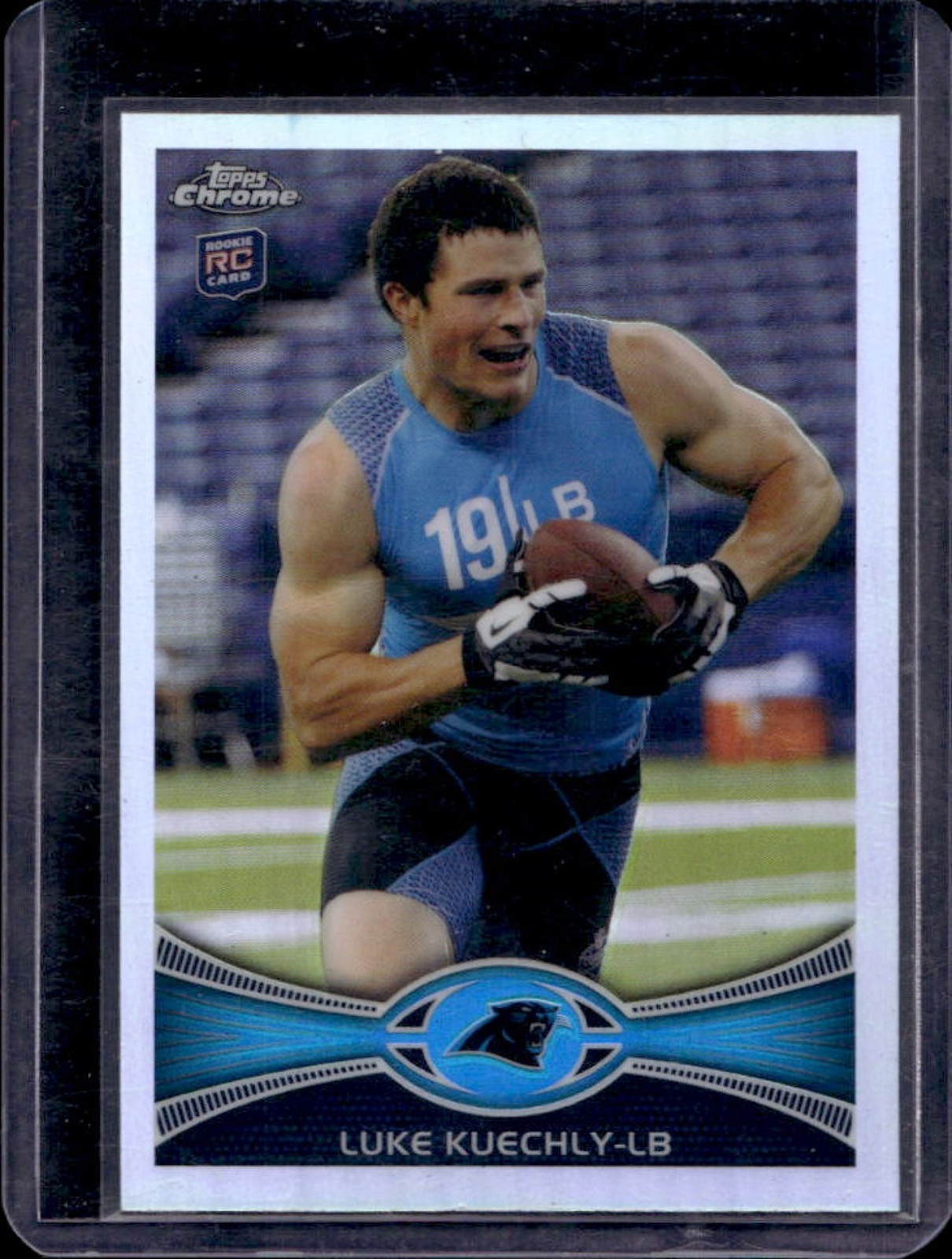 2012 Topps Chrome Luke Kuechly RC Refractor Rookie #45 Panthers