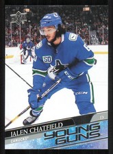 2020-21 Upper Deck #452 Jalen Chatfield Young Guns RC