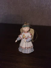 Sherri Buck Baldwin (SBB) Lang and Wise CHRISTMAS ANGEL ORNAMENT WITH CANDLE #49