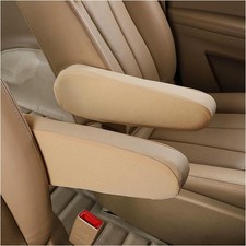 2 PCS Car Front Seat Armrest Covers Elastic Fabric Auto Seat Armrest Protectors