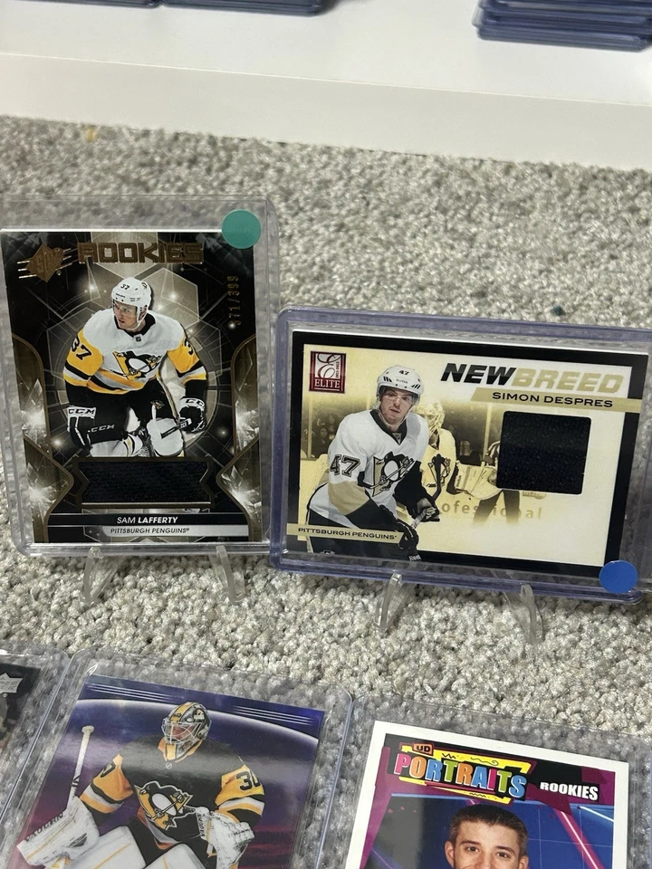 Pittsburgh Penguins 30 Card Insert Lot - Jerseys / Rookies / Serial Numbered / + - Image 2 of 4