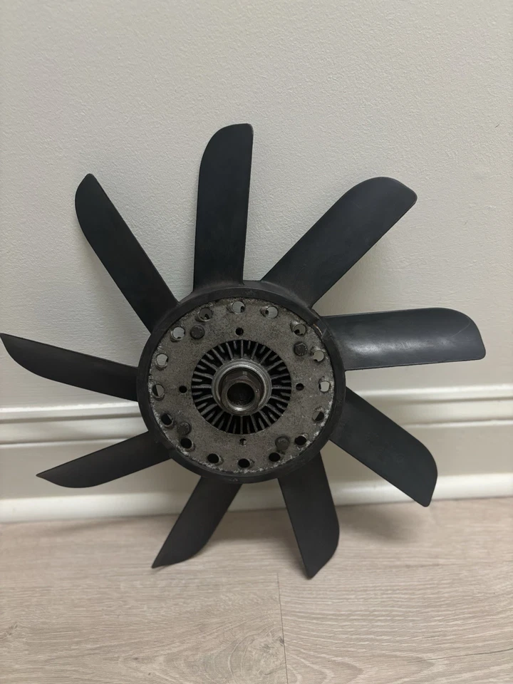 Genuíno. Ventilador de refrigeração do radiador BMW E30 E28 e embreagem m20 325e 325es parte 1706619 - Imagem 2 de 4