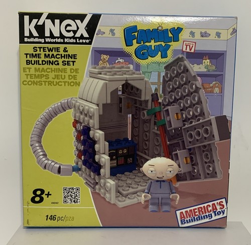 K'Nex Family Guy Stewie & Time Machine Building Set 146 pcs New & Sealed 44043 - 第 1/7 張圖片