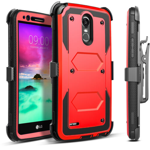 For LG Stylo 3 / 2 V Plus Case Phone Cover Belt Clip +Tempered Glass Protector - Picture 21 of 32
