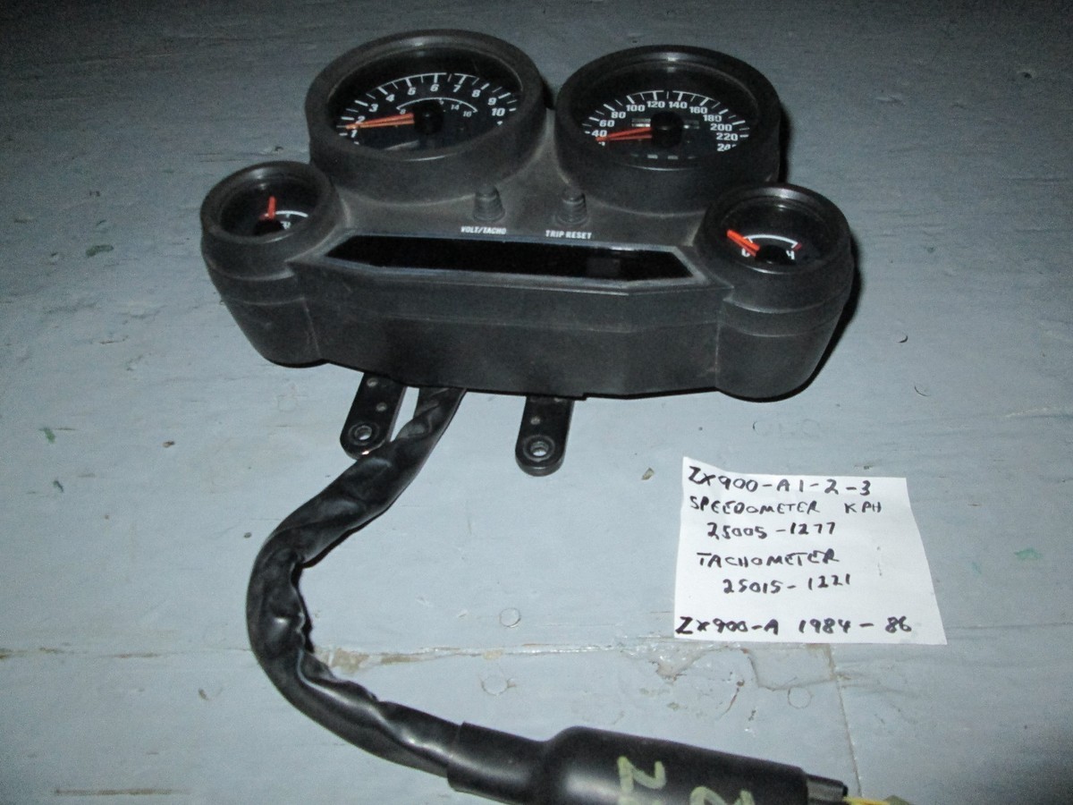 その他 K.M ZX900-A Speedometer / tachometer assembly, 50,991 KMS. | eBay