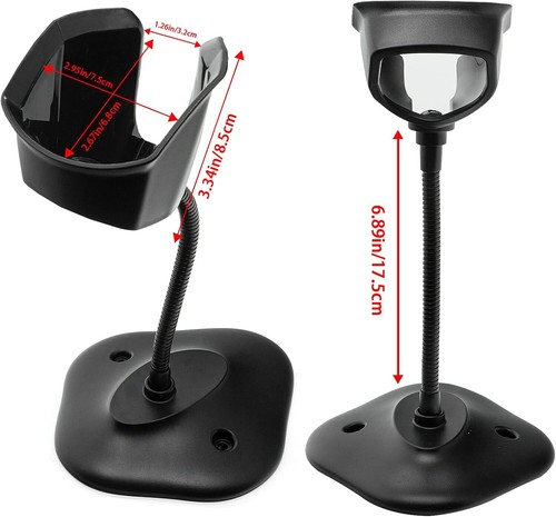 Adjustable Scanner Stand Bracket For Zebra Symbol Motorola DS2208 DS4308 UK - Afbeelding 8 van 8