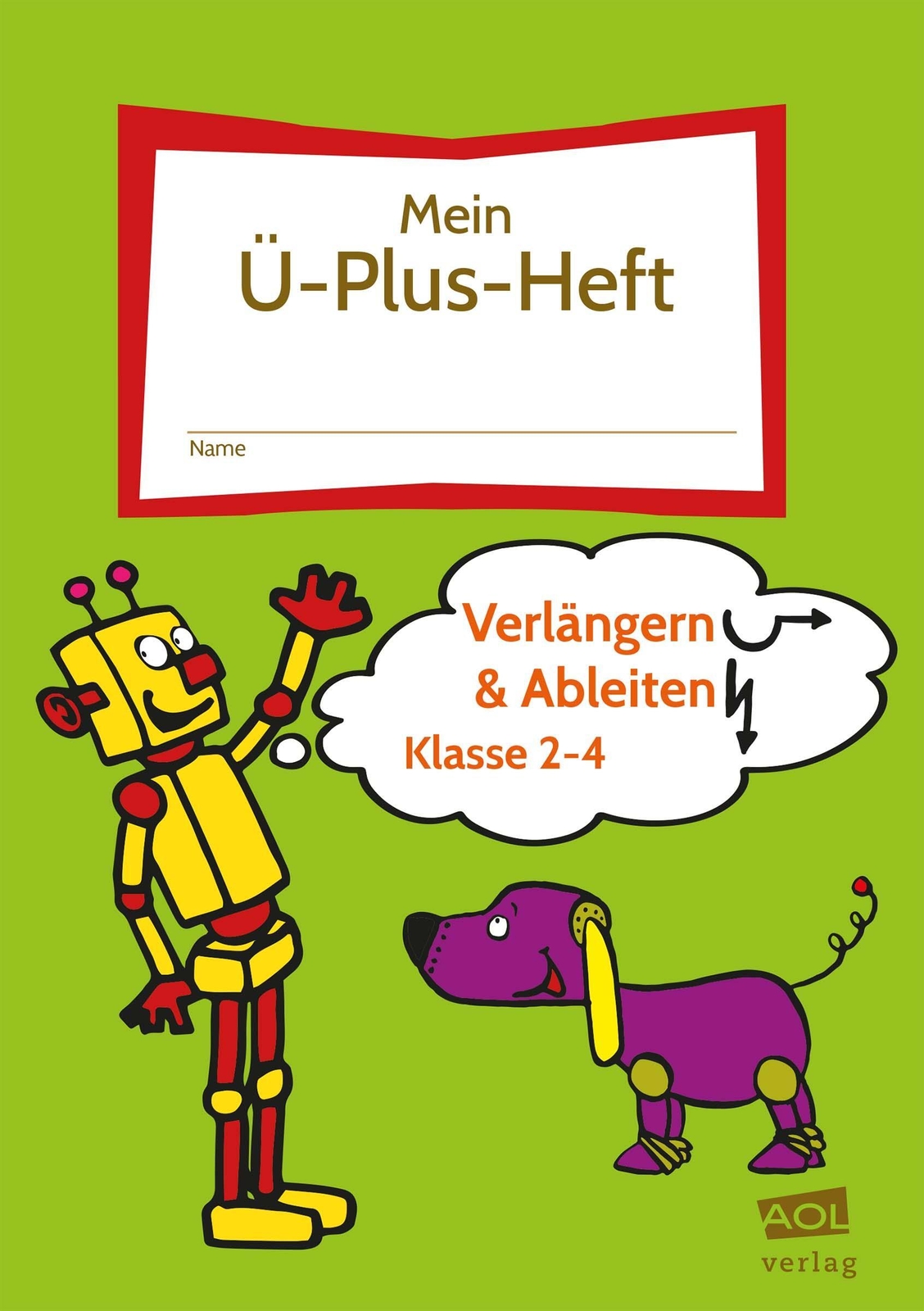 Thumbnail - Mein-ü-plus-heft: Verlängern & Ableiten - Kl. 2-4 | Bettina Rinderle |