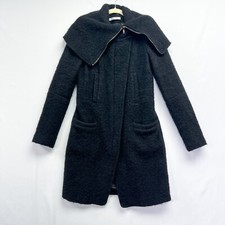 Givenchy Oversized Collar Alpaca Wool Mohair Peacoat Size 40, Us 8