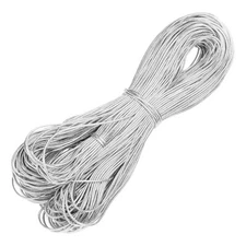 98 Yard Metallic Cord,2mm(0.08inch) Silver Ornaments Strings