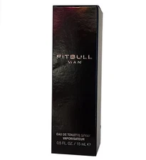 MEN PITBULL MAN BY PITBULL COLOGNE EAU DE TOILETTE SPRAY 0.5 OZ / 15 ML NEW