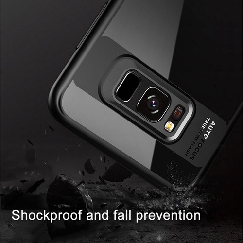 Ultra Slim Case Samsung Galaxy S8+ Plus Etui na telefon Ochrona Cover Bumper Czarne - Zdjęcie 7 z 8