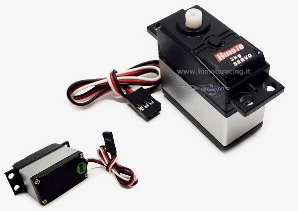Servocomando 3kg Himoto X E001 Per Auto in Scala 1:10; 1:16; 1:8 - Immagine 2 di 3