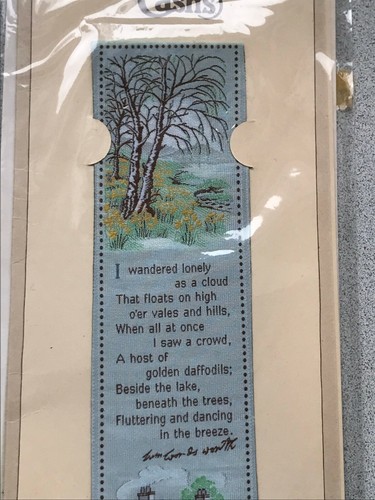 Cash’s Weaver of Coventry DOVE COTTAGE Woven Bookmark Bookmarker in Original - Bild 3 von 12