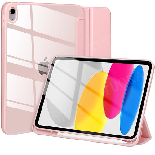 Smart Case For 2025 NEW iPad Air 11" M3/ iPad Pro 11 inch 2024 Clear Back Cover - Picture 3 of 75
