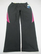 new REEBOK Pants Women's Size M Athletic Lined Woven Black/Brazen