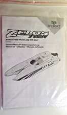 Proboat Zelos Twin RTR Boat Owners Manual PRB08021