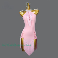 Latin Dance Competition Dress Women Professional Clothing Latin Tassel Dress