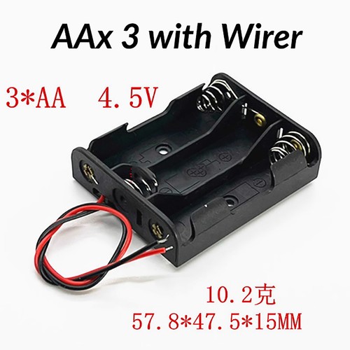 1/2/3/4/6/8/10 Position × AA Battery Holder Box Case Connector Open or Enclosed - Picture 16 of 49