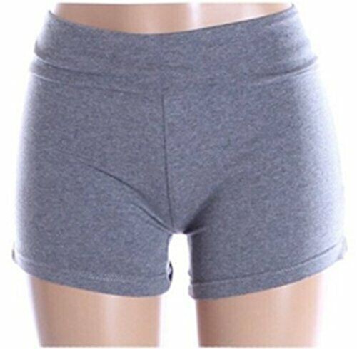 Pantaloncini da palestra Mopas Yoga taglia M pieghevoli in vita grigio erica - Foto 8 di 8