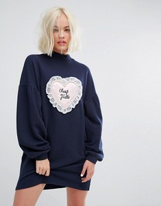 lazy oaf sweater dress