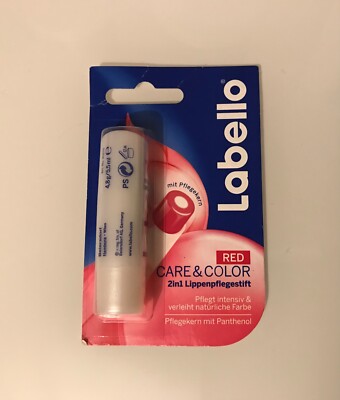 Labello Care & Color Red 2in1 Lippenpflege für Sammler