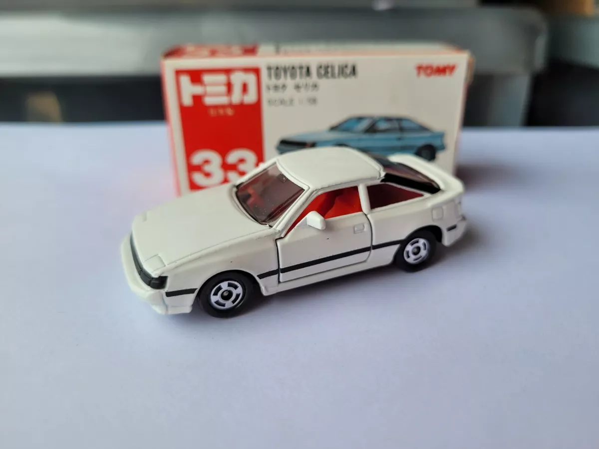 TOMICA 33 TOYOTA CELICA WHITE VHTF MINT RED BOX GREAT MADE IN
