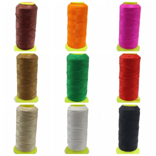 One Spool Nylon Beading Weaving Sewing Thread Cord String Size 210D/9 250Meters - Picture 1 of 26