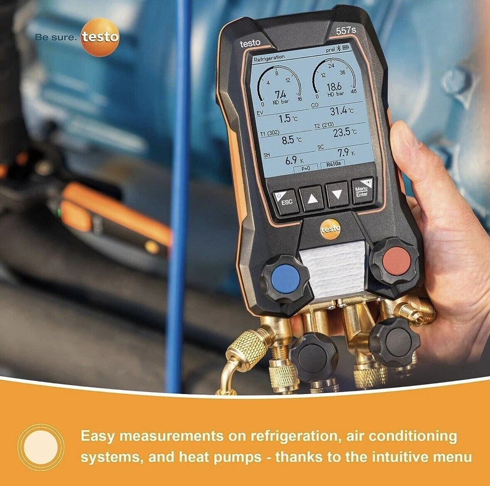 Testo 557S Smart Digital Manifold Vacuum Brand New Never Used - Image 4 of 4