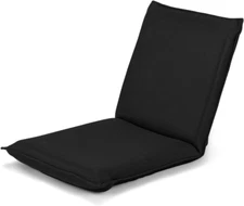 Floor Chair with Back Support, 6 Adjustable Position, Folding Sleeper Bed, Video