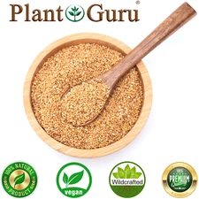 Toasted Sesame Seeds Whole Raw 100% Pure Natural Non-GMO, Kosher, Vegan Bulk