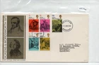 GB - First Day Cover (5876) 1970 Literary  Anniversaries - pmk - Birmingham