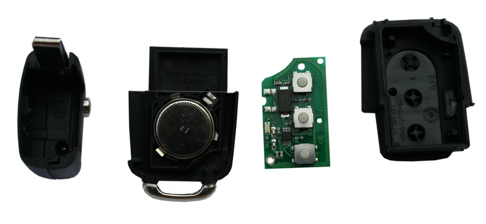 433mhz Klappschlüssel für Audi Sendeeinheit ersetzt 4D0837231A 433,92Mhz A01 - Bild 2 von 2