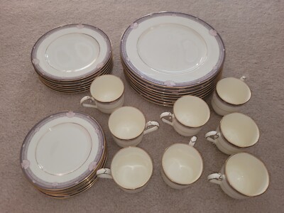 Service for 8, 30 of 40 Pieces of Noritake Stanford Court Bone China